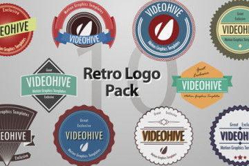 10 Retro Logos Pack