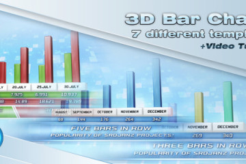 3D Bar Chart Templates