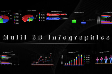 Multi 3D Infographics